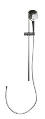aquaSu Brausegarnitur Lepoldo, Höhe 60 cm, 3 Strahlart(en), Dusch-Set, Chrom, drei Strahlarten, Anti-Kalk-Funktion, 723046