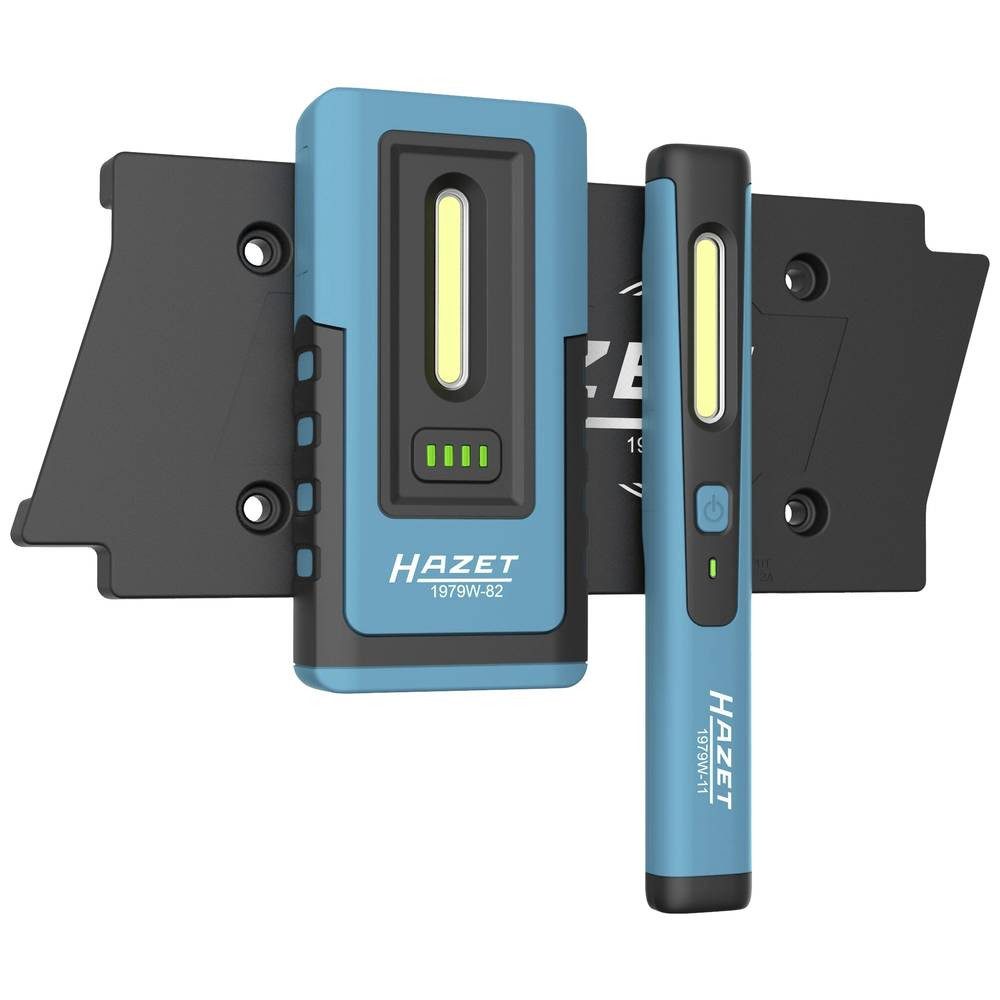 HAZET Handleuchte LED Inspektions-Lampen Satz ∙ wireless charging 3tlg 1979NW/3