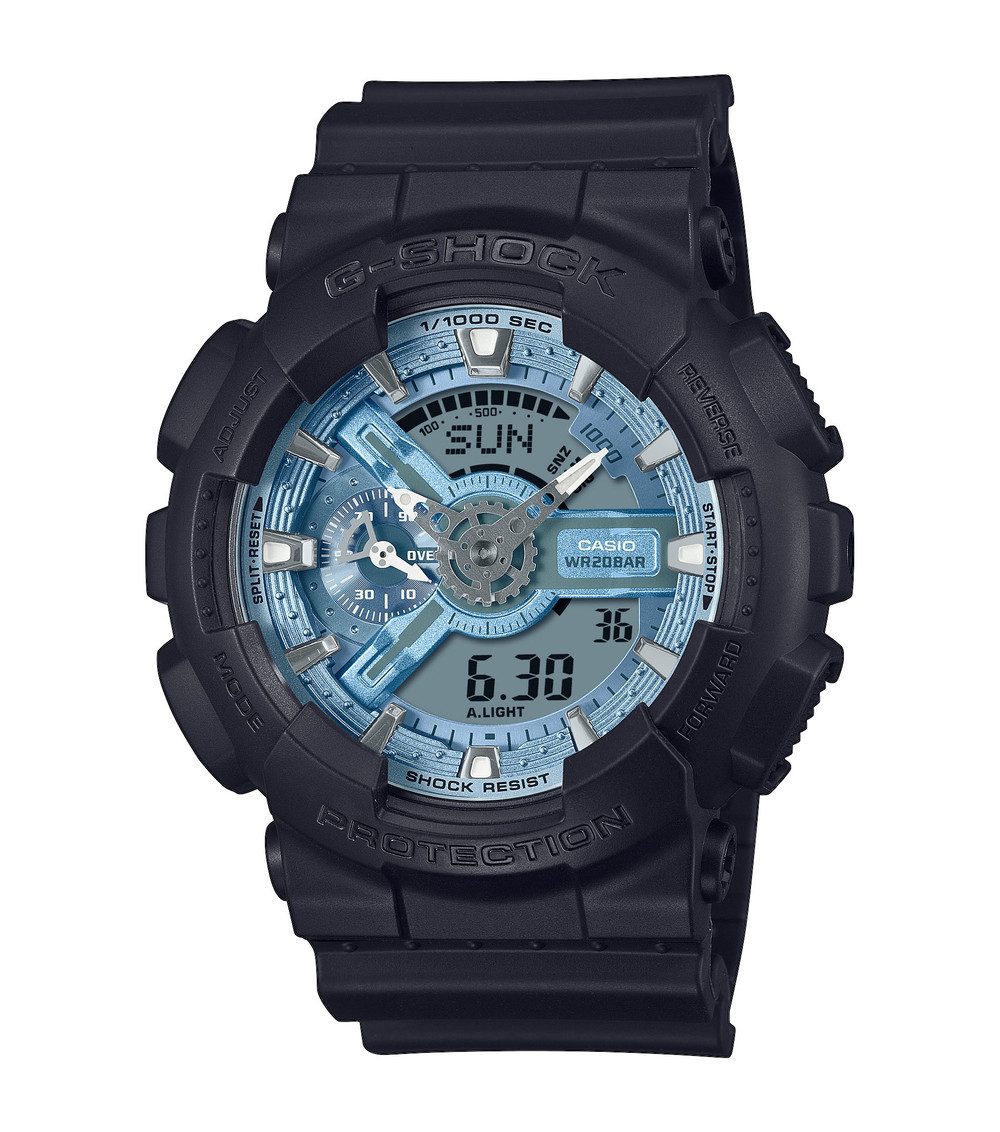 Digitaluhr Casio G-Shock Herren Uhr GA-110CD-1A2ER GA-110CD-1A2ER