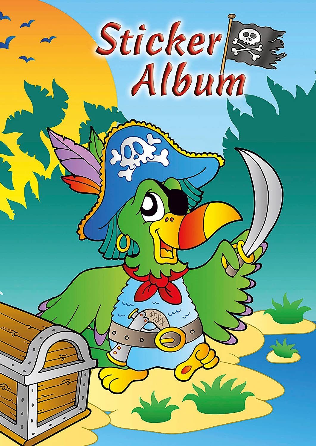 Stickeralbum Zweckform A5 Avery ZDesign "Pirat", KIDS Stickerbuch DIN Zweckform AVERY