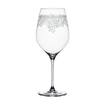 SPIEGELAU Rotweinglas Arabesque Bordeauxgläser 810 ml 2er Set, Glas