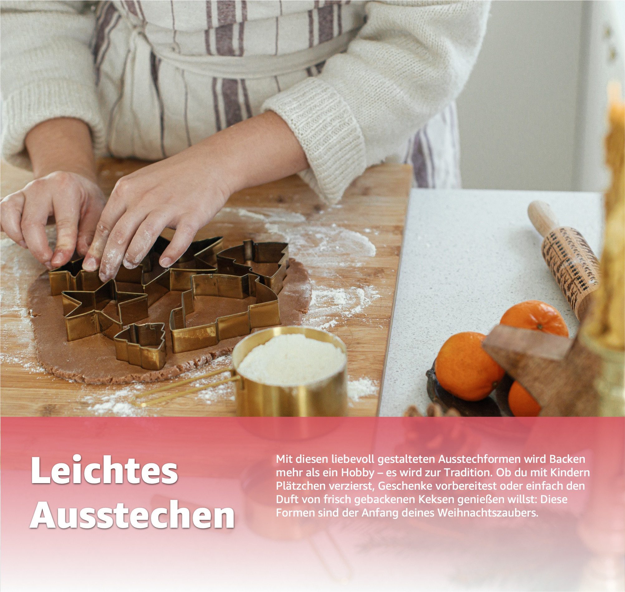 MerryXmas Ausstechform 20x Ausstecher Weihnachten & Advent Motive Set - Keksausstecher, (20er Set, 20-St., 20-teilig)