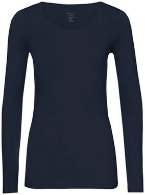 Marc Cain Langarmshirt "Collection Essential" Premium Damenmode Zartes Longsleeve, elastisch