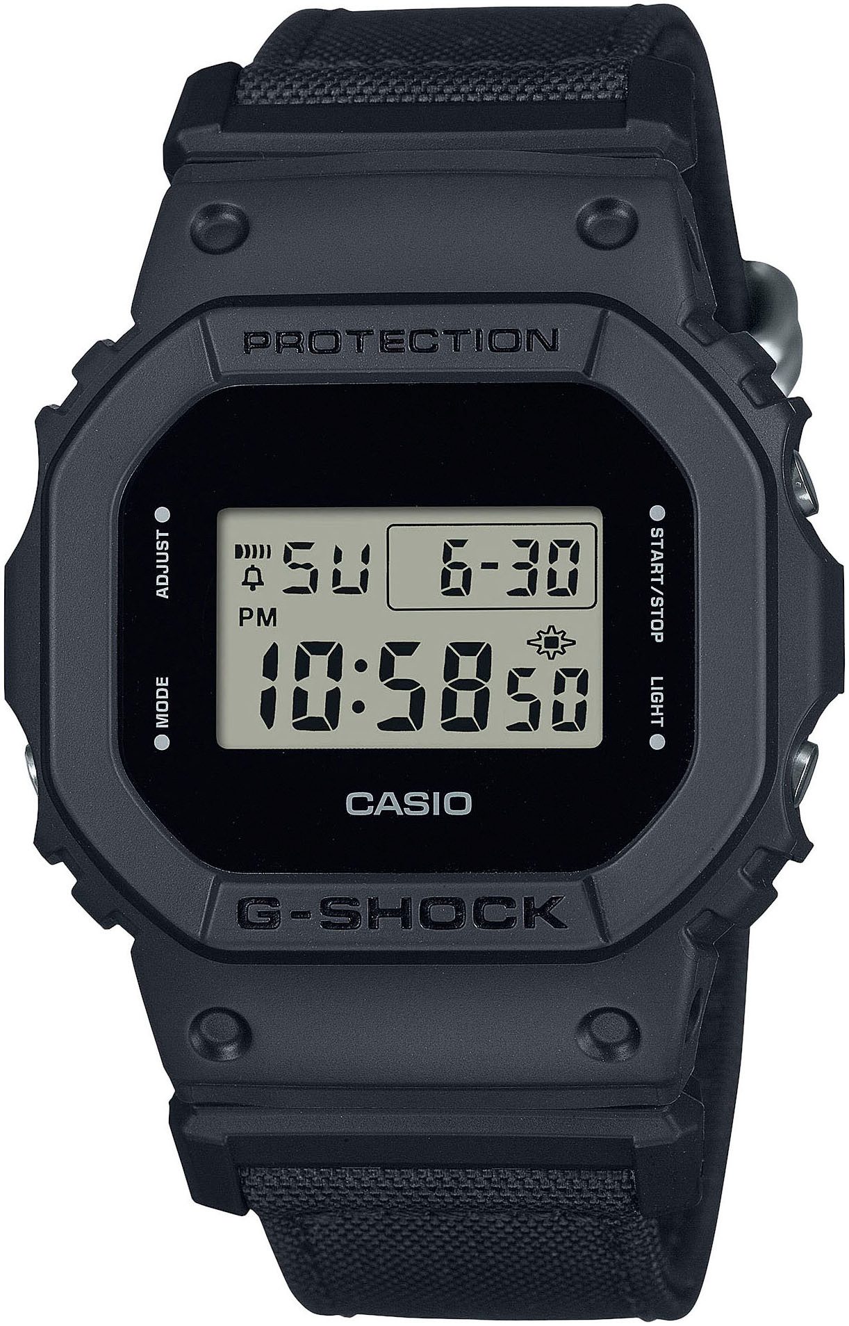CASIO G-SHOCK Chronograph DW-5600BCE-1ER, Quarzuhr,Armbanduhr,Herrenuhr,dig günstig online kaufen