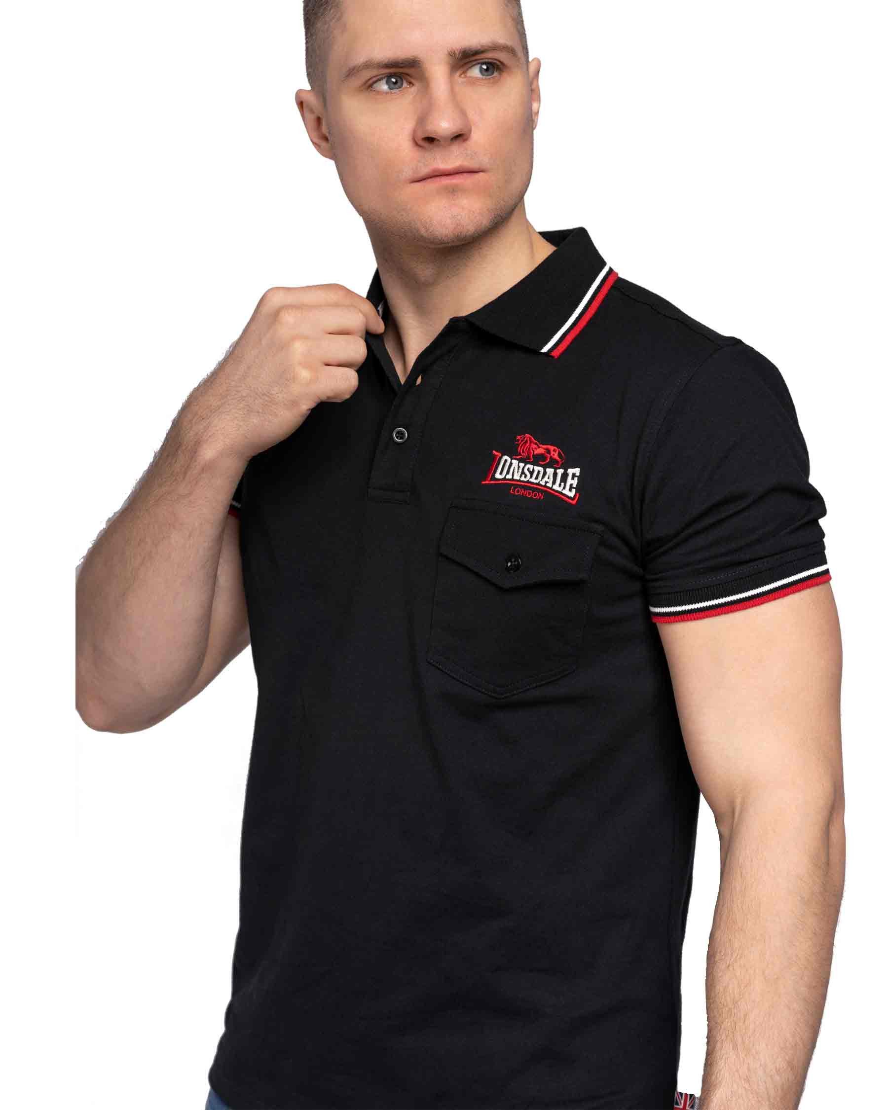 Lonsdale T-Shirt Lonsdale Polohemd Lynton (Packung, 1er-Pack)