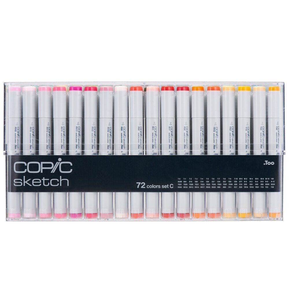 COPIC Marker sketch, 72er Set C