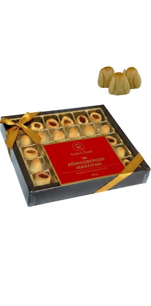 Confiserie Rabbel Süßigkeit Königsberger Marzipan, 1 x