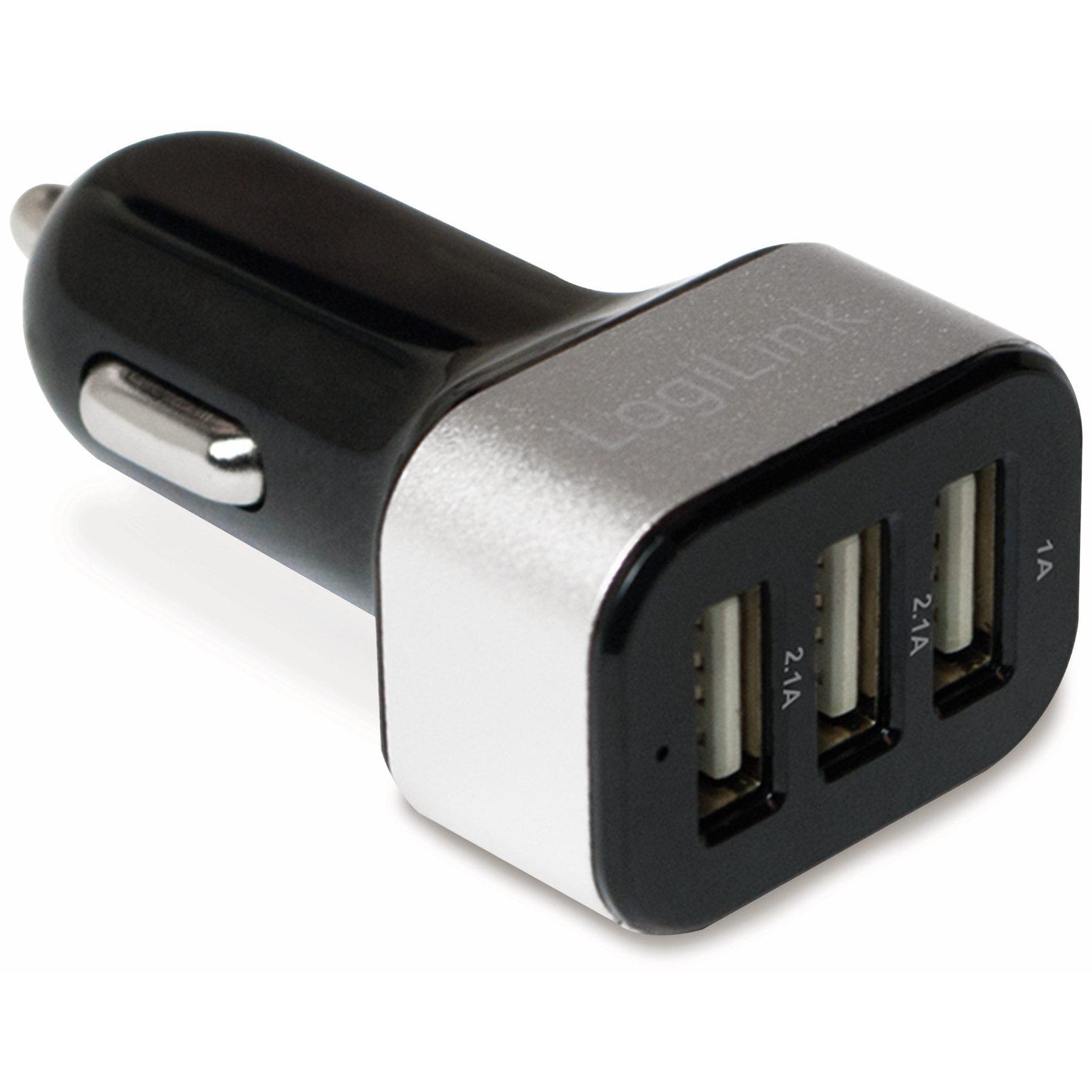 LOGILINK USB-Lader KFZ PA0082, 3-fach, 5,1 A, 25,5 USB-Ladegerät