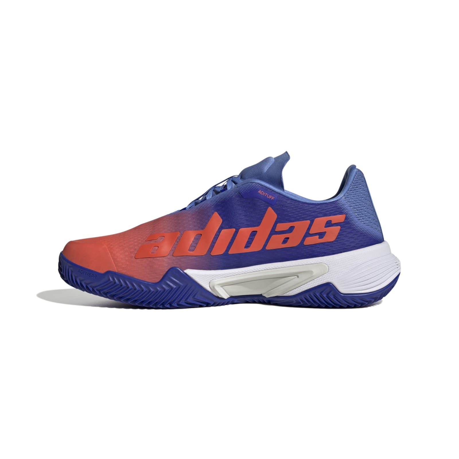 adidas Performance Barricade Clay/Sandplatz/Stabil blau/rot Herren Tennisschuh