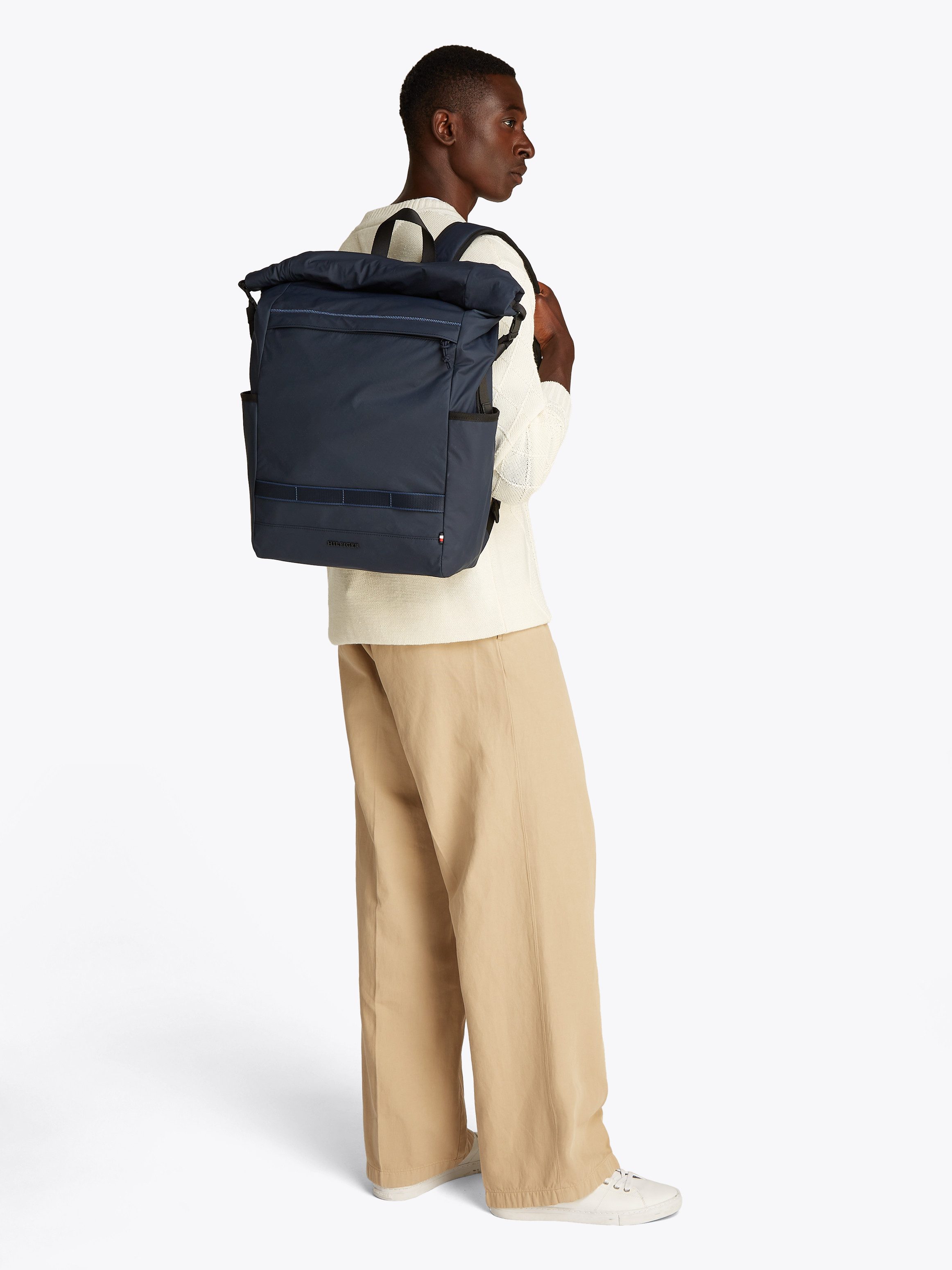 Tommy Hilfiger Freizeitrucksack TH COLOUR ROLLTOP BACKPACK, Men Reiserucksa günstig online kaufen