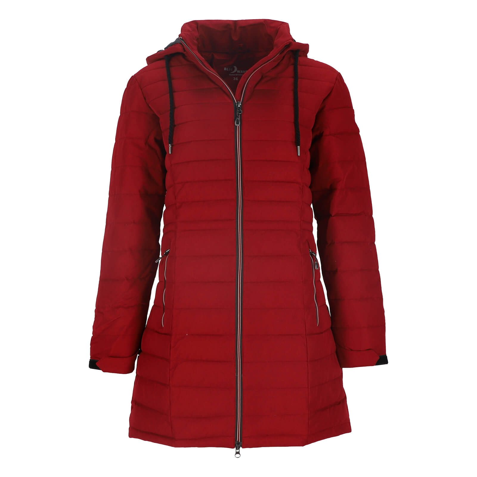 Blue Wave Steppmantel Damen Mantel Nena gesteppt mit abnehmbarer Kapuze in günstig online kaufen