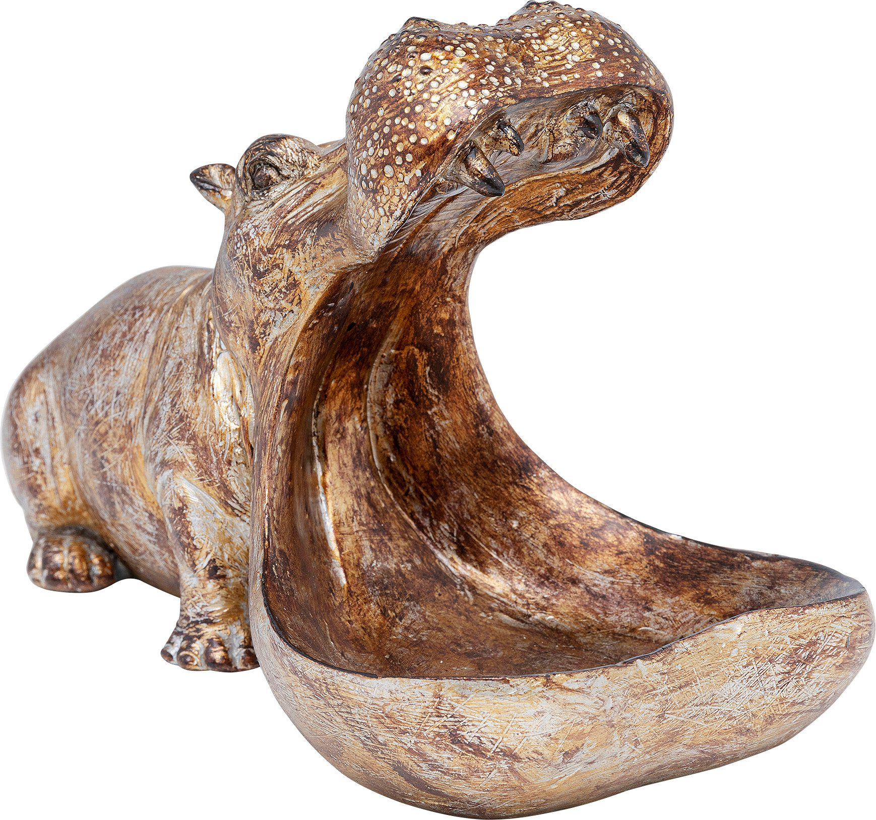 Dekofigur Deko Figur Hungry Hippo 17cm