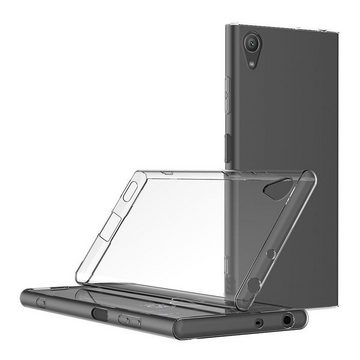 König Design Handyhülle Sony Xperia XA1 Plus, Sony Xperia XA1 Plus Handyhülle Ultra Dünn Bumper Backcover Transparent