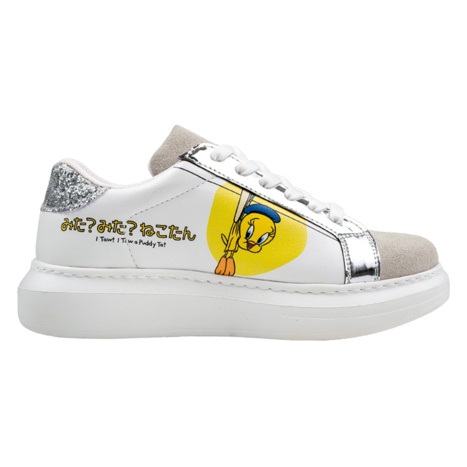 DOGO Verona Low-Top Sneaker Puddy Tat Damen Sneaker Sneaker Handgefertigt
