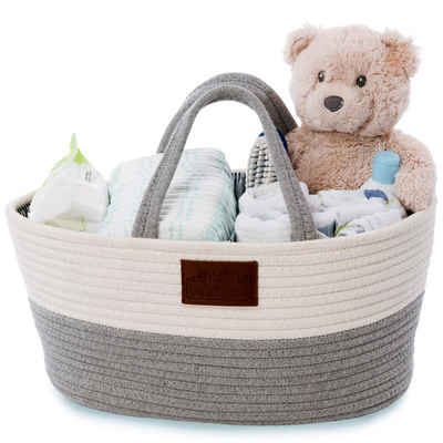 all Kids United Windeltasche Baby Wickel-Organizer Windelkorb, Babykorb Wickel-Tasche