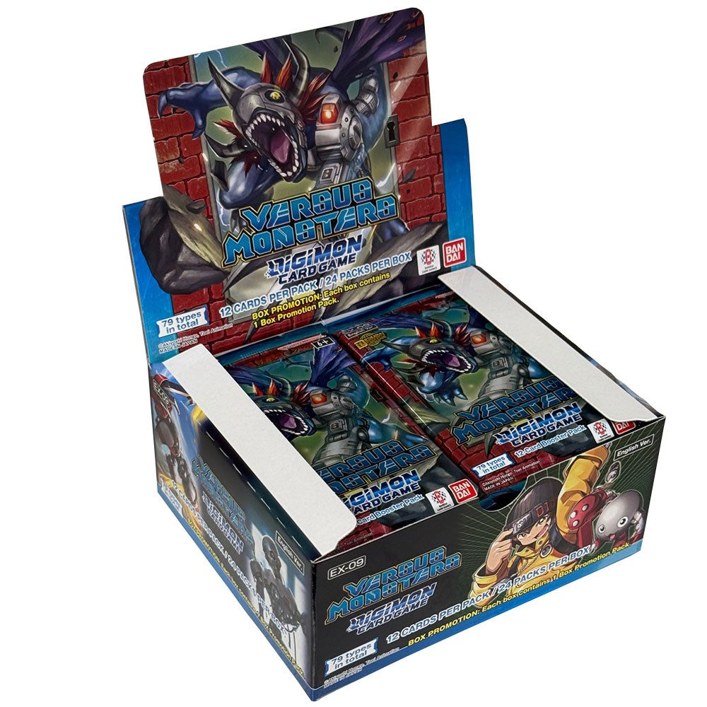 Digimon Sammelkarte Digimon Card Game Versus Monsters EX09 Extra Booster Display EN