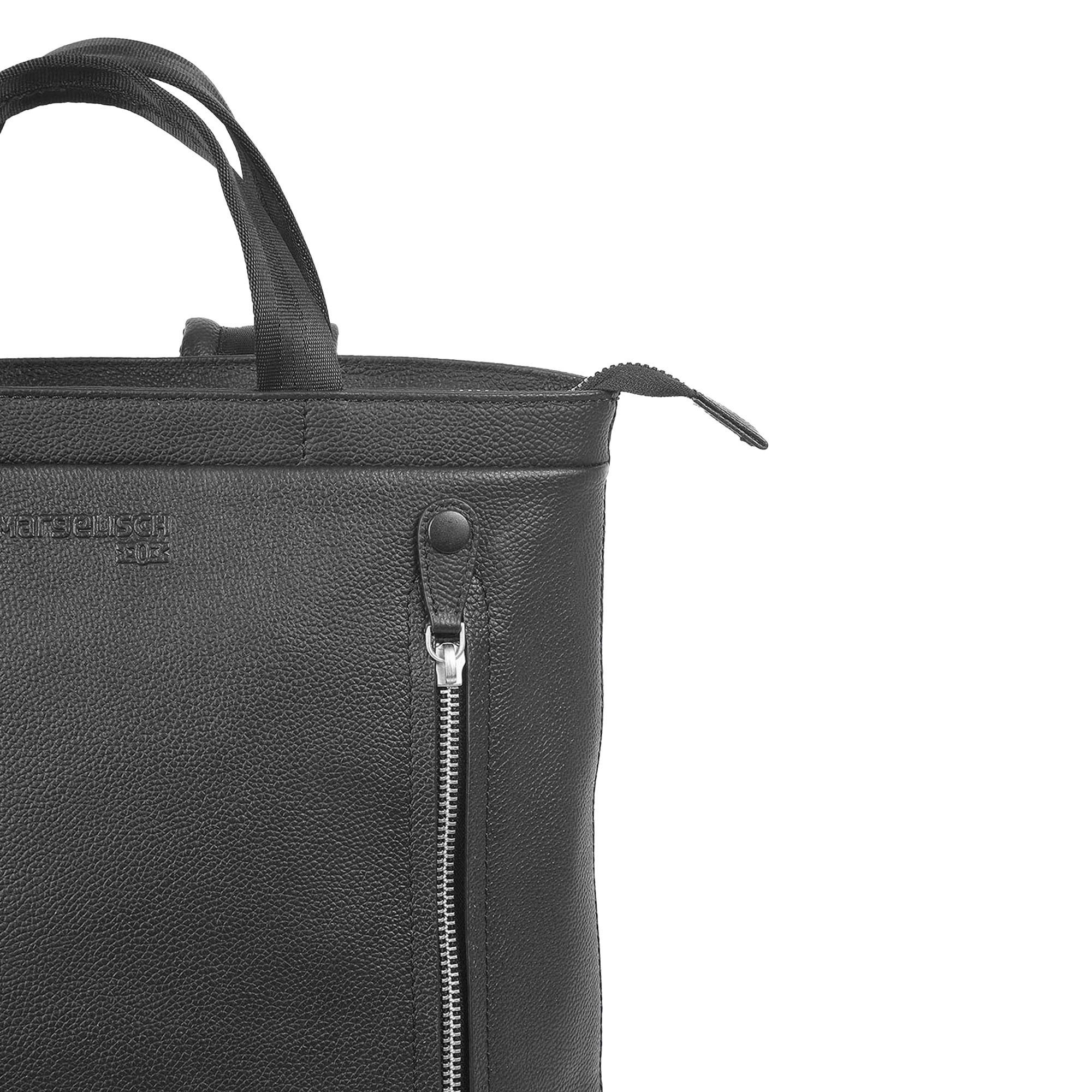 Margelisch Cityrucksack LUNIR-1, aus LWG zertifiziertem Leder