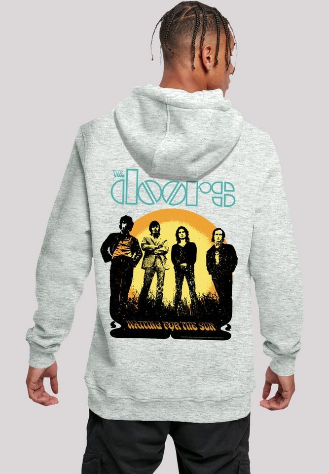 F4NT4STIC Hoodie The Doors Music Band Waiting for the Sun Premium Qualität,  Band, Logo, Für Regular Fit eine Nummer größer bestellen