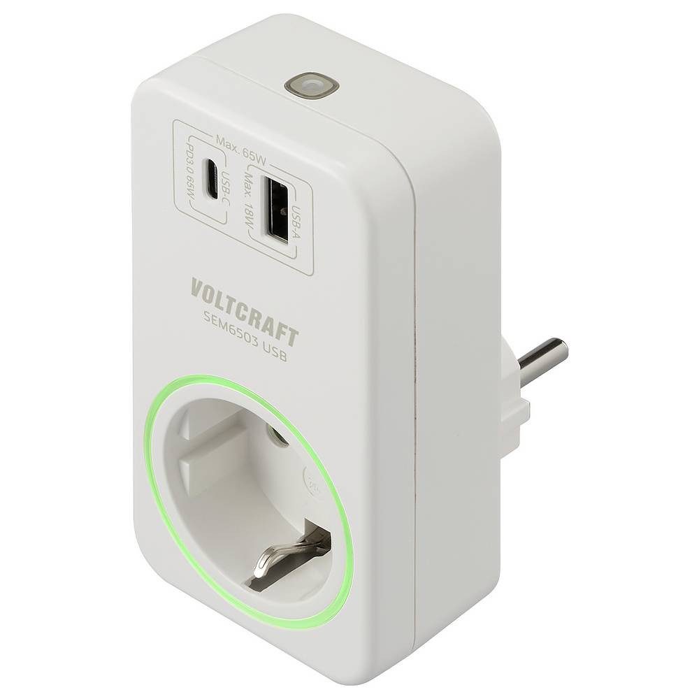 VOLTCRAFT Energiekostenmessgerät WIFI Energiekosten-Messgerät USB VC-14514995
