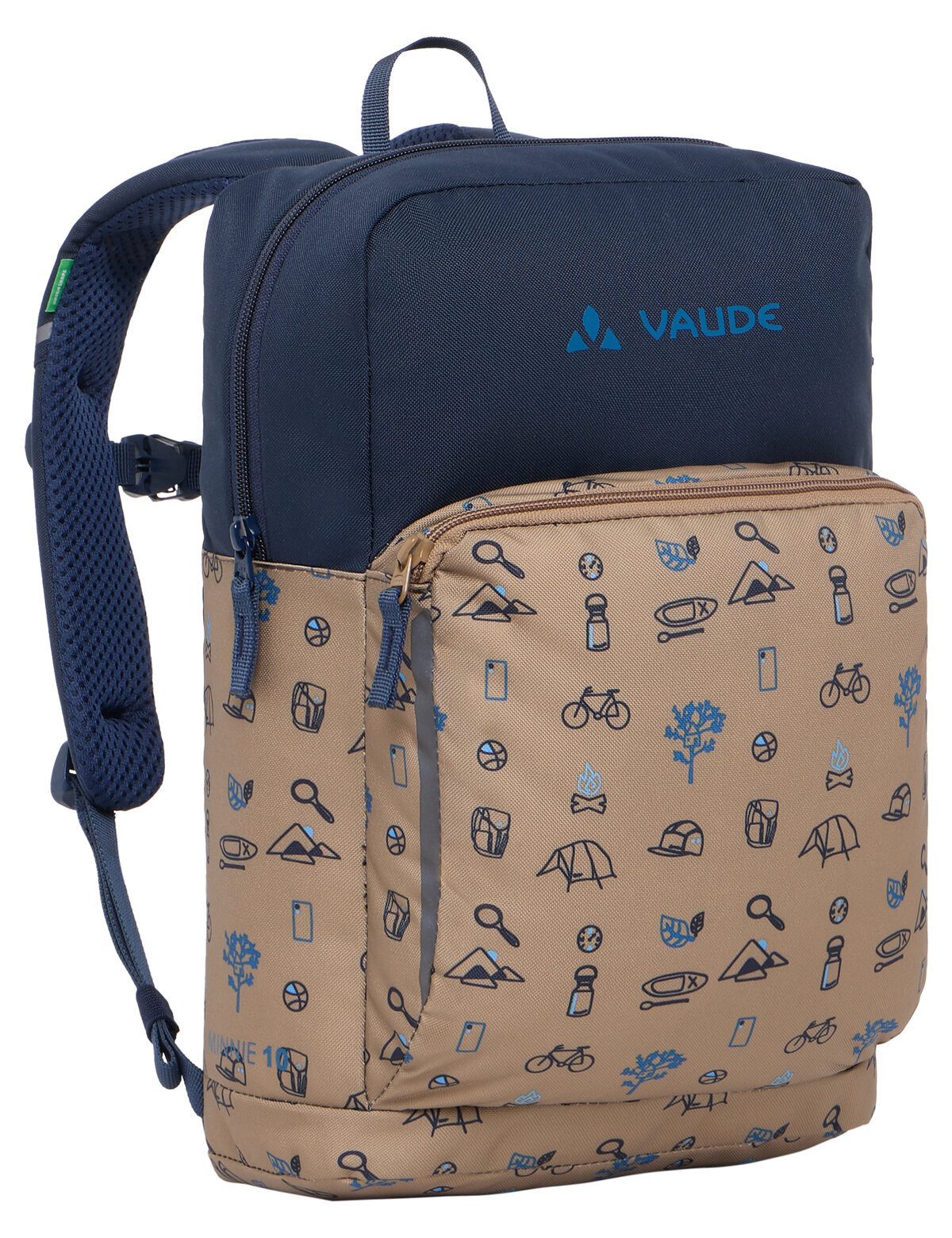 VAUDE Trekkingrucksack Minnie 10, Kinderrucksack, wasser- und schmutzabweisend, 10 Liter