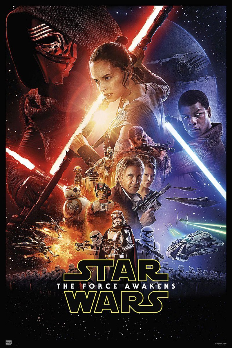 Star Wars Poster Star Wars: Episode 7 Poster Hauptplakatmotiv 68 x 101 cm