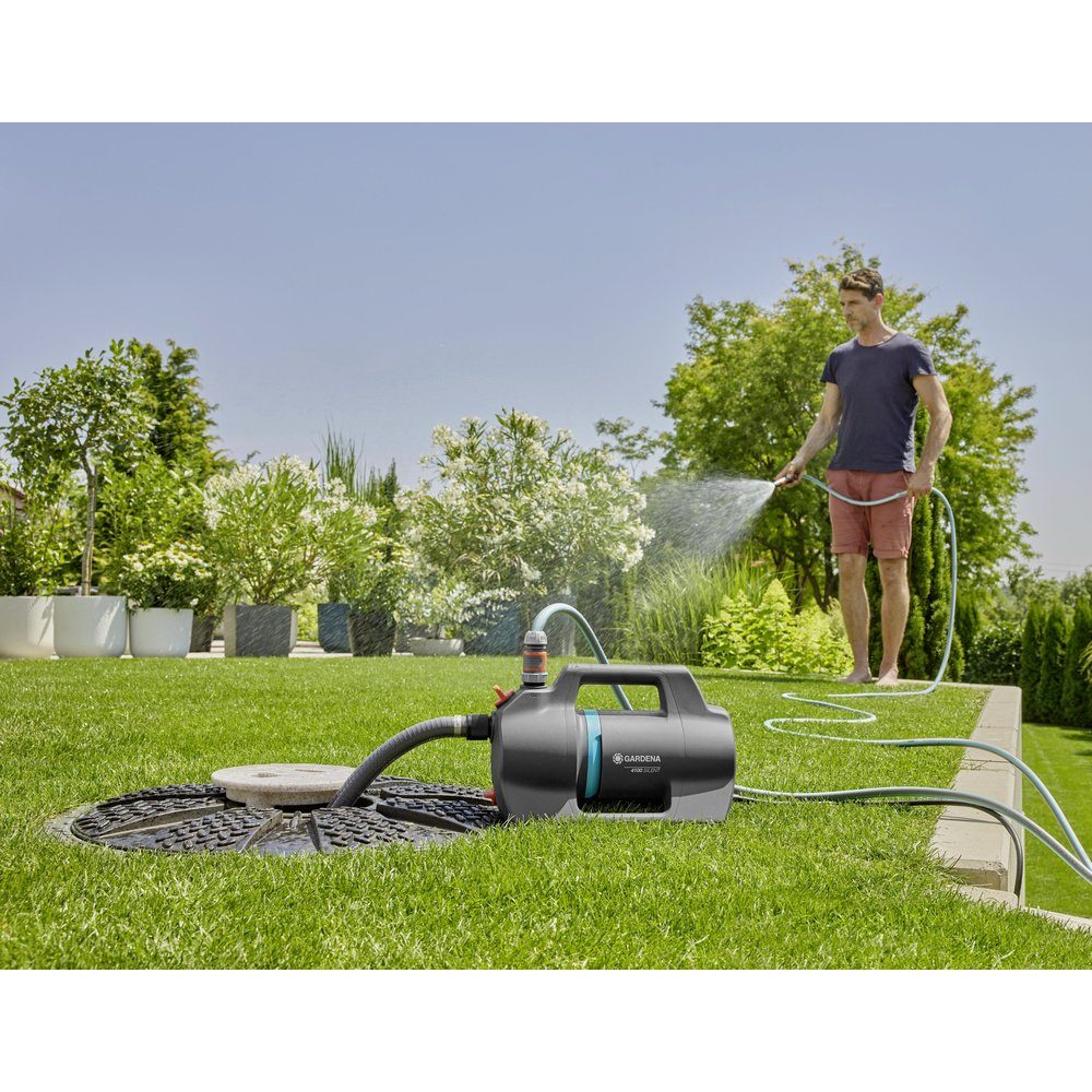 Thumbnail - GARDENA Gartenpumpe GARDENA 4100 Silent Gartenpumpen-Set 4100 l/h 36 m