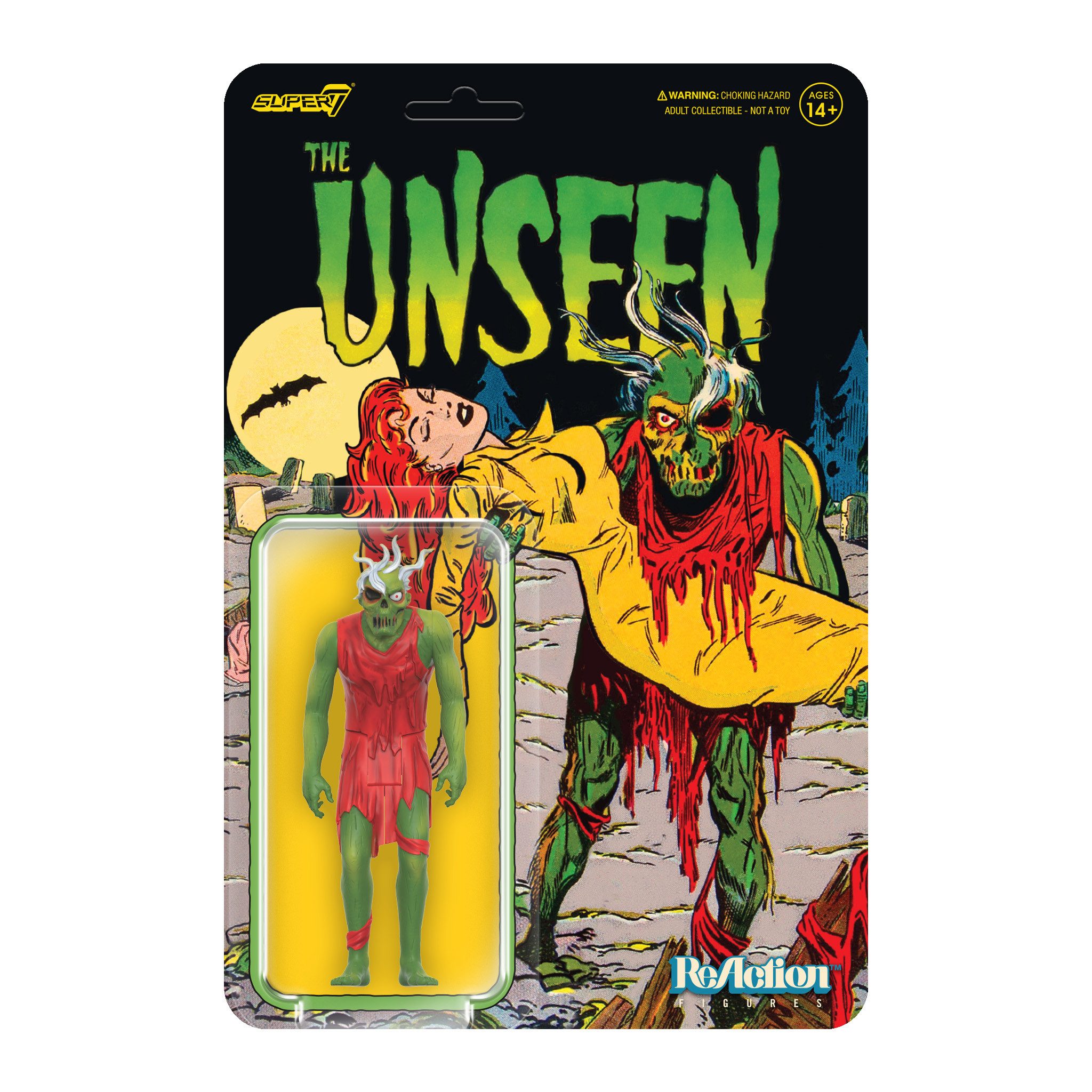 Super7 Actionfigur PRE-CODE HORROR THE UNSEEN SPINE-CHILLING GHOUL REACTION ACTIONFIGUR