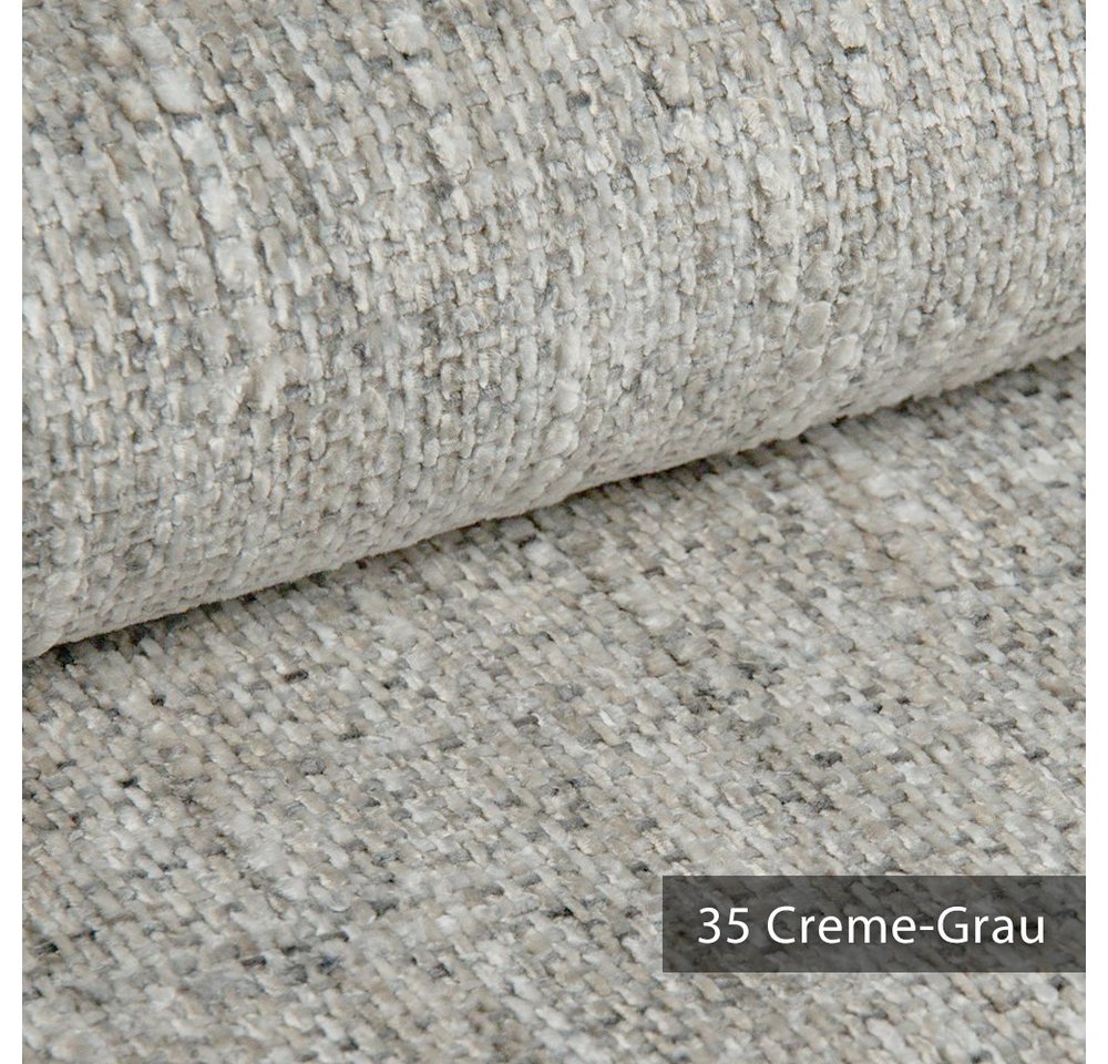 Thumbnail - novely® Stoff MISCHLY Chenille-Polsterstoff, 430g/m² Melierter Möbelstoff, Strapazierfähig, Kuschelweich, Schwer Entzünd...