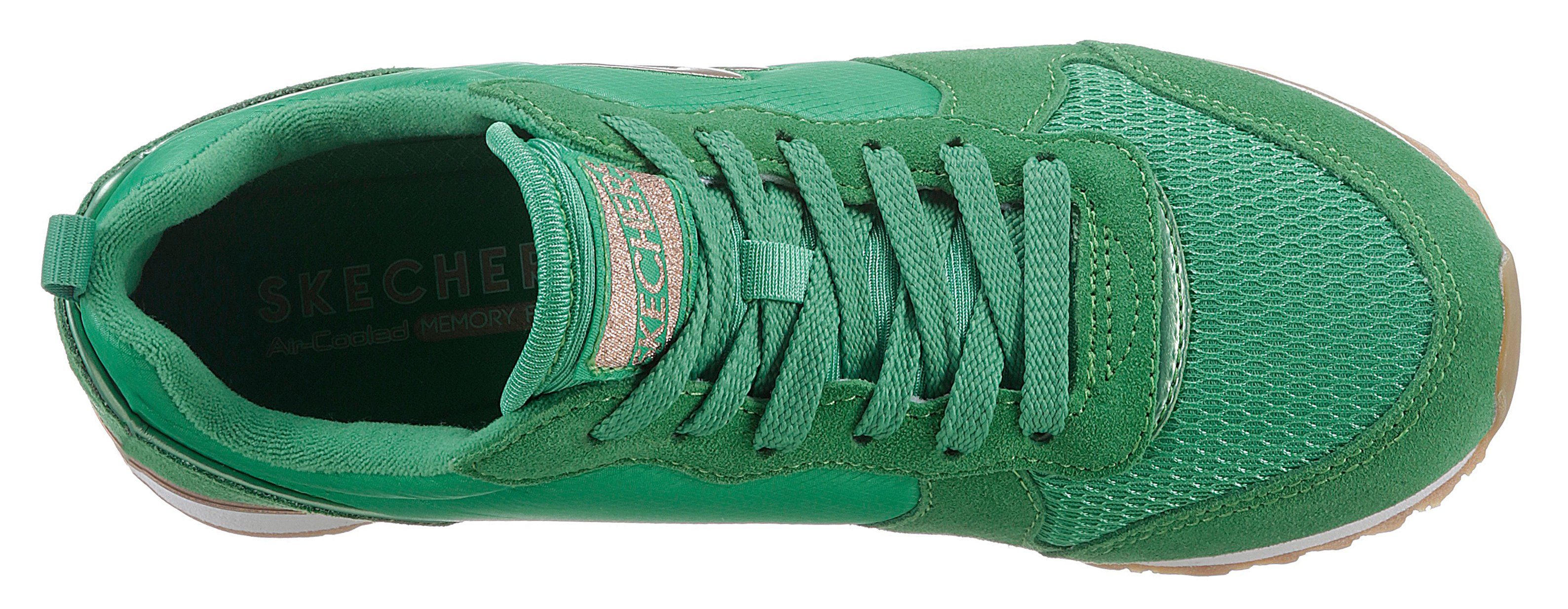 - Memory GURL grün OG Ausstattung komfortabler 85 Skechers Sneaker Foam Air-Cooled mit GOLDN
