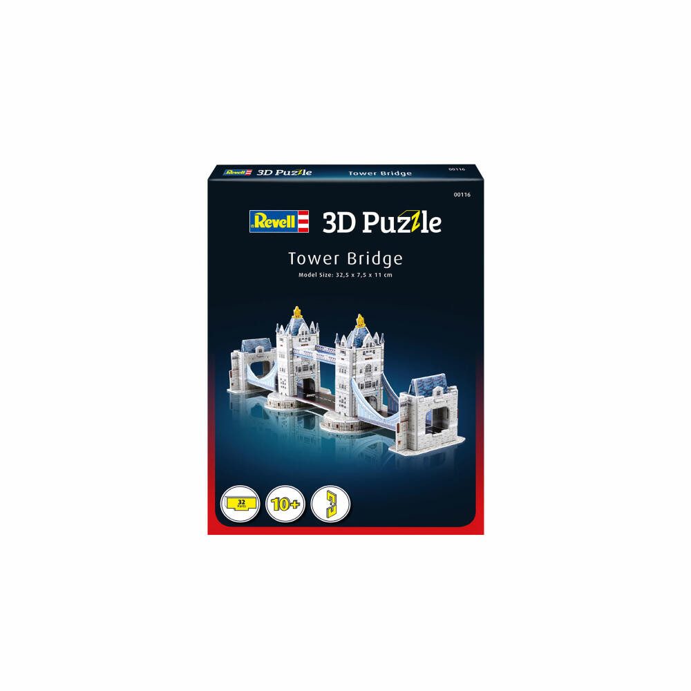 Revell® 3D-Puzzle Tower Bridge, 32 Puzzleteile