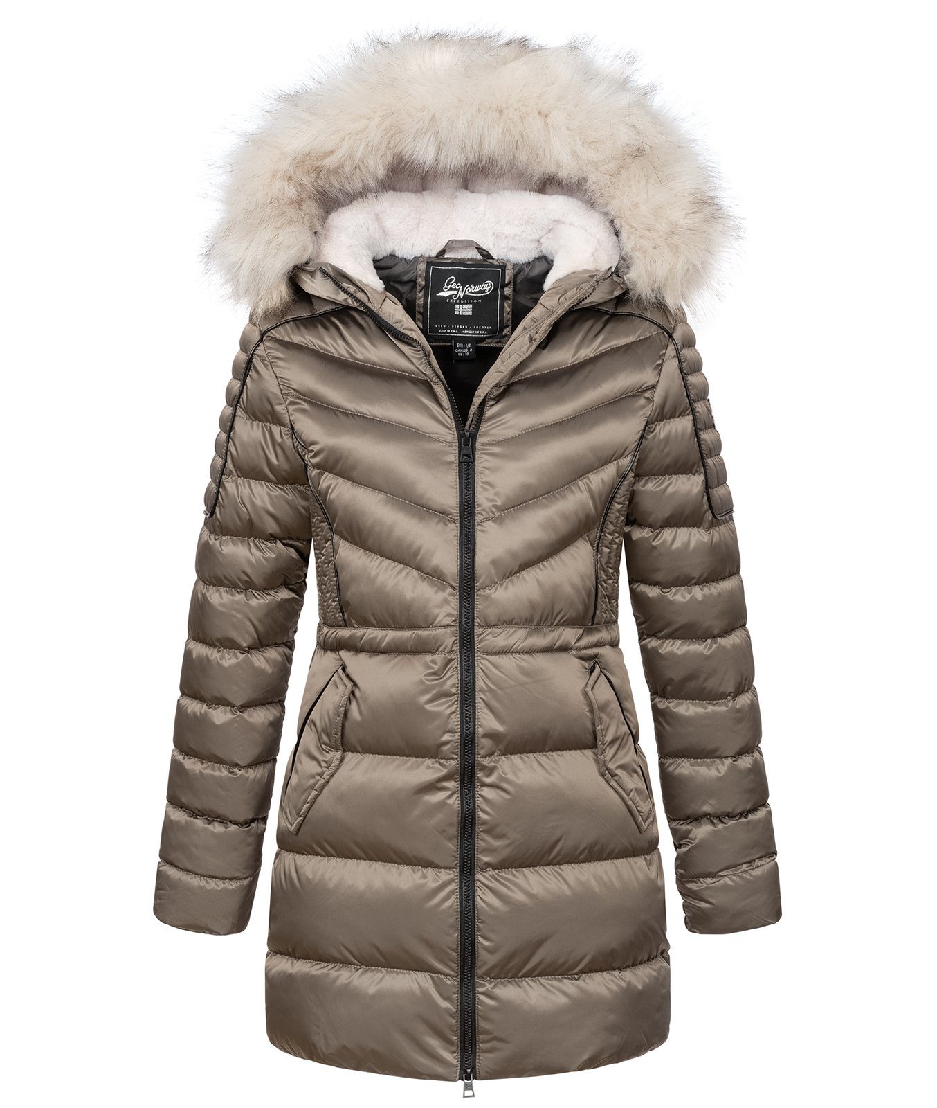 Geo Norway Winterjacke Damen Winter Jacke Mantel D-478