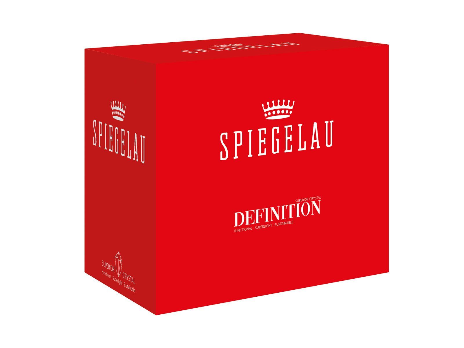 SPIEGELAU Champagnerglas Definition Champagnergläser 250 ml 6er Set, 6-tlg., Glas