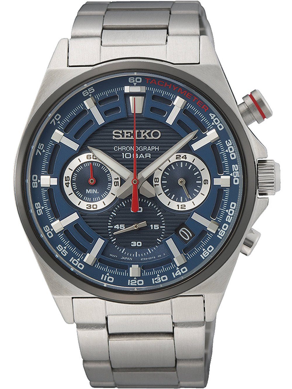 Seiko Quarzuhr Seiko SSB407P1 Conceptual Series Chronograph Herrenuhr 41mm 10ATM Seiko SSB407P1 Conceptual Series Chronograph Herrenuhr 41mm 10ATM