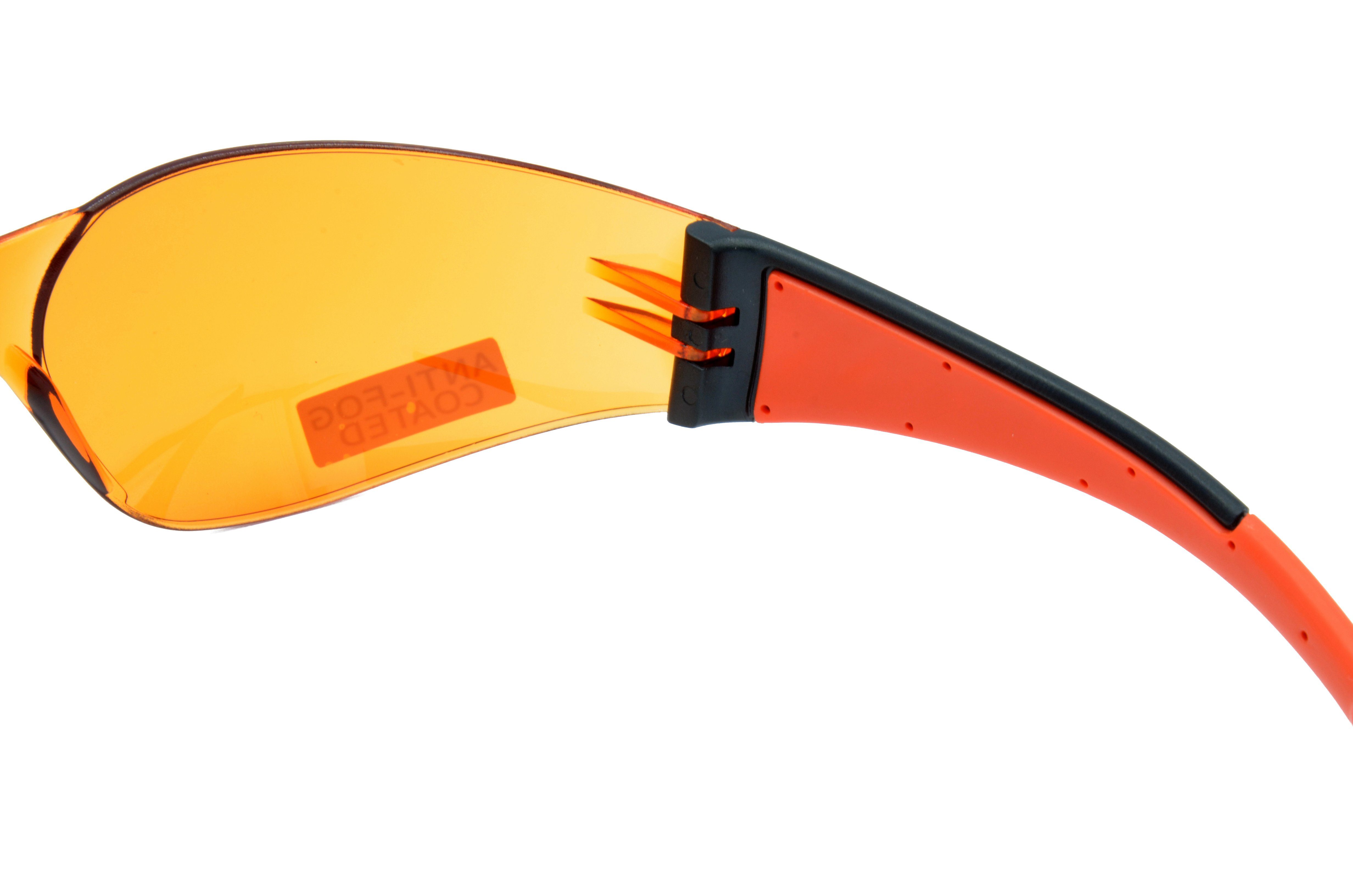 Sportbrille Skibrille Sonnenbrille WS7122 grau, Herren orange, Damen brau, Gamswild Fahrradbrille Unisex, ANTIFOG