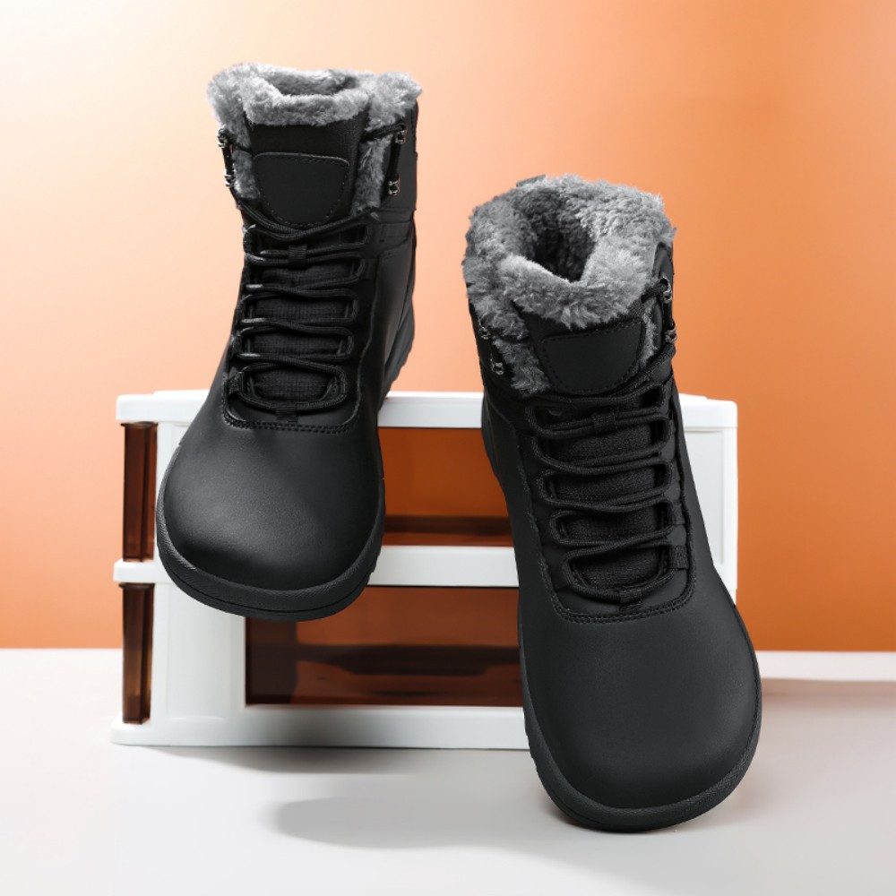 HUSK'SWARE Schneeschuhe Bequeme Winter-Schneestiefel (Warme Wanderschuhe, High-Top-Schuhe), efütterte Winterstiefel für Damen & Herrenr- ideal für kalte Tage – Bild 3 von 5