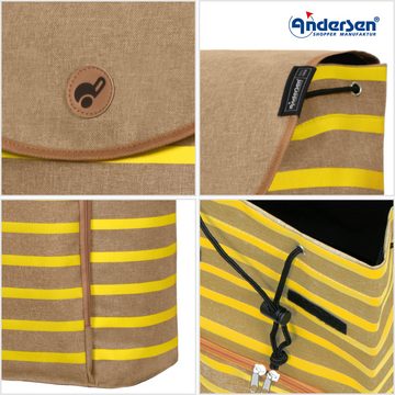 Andersen Einkaufsshopper Royal Shopper mit Tasche Eske in Gelb, Braun, Grün oder Rot