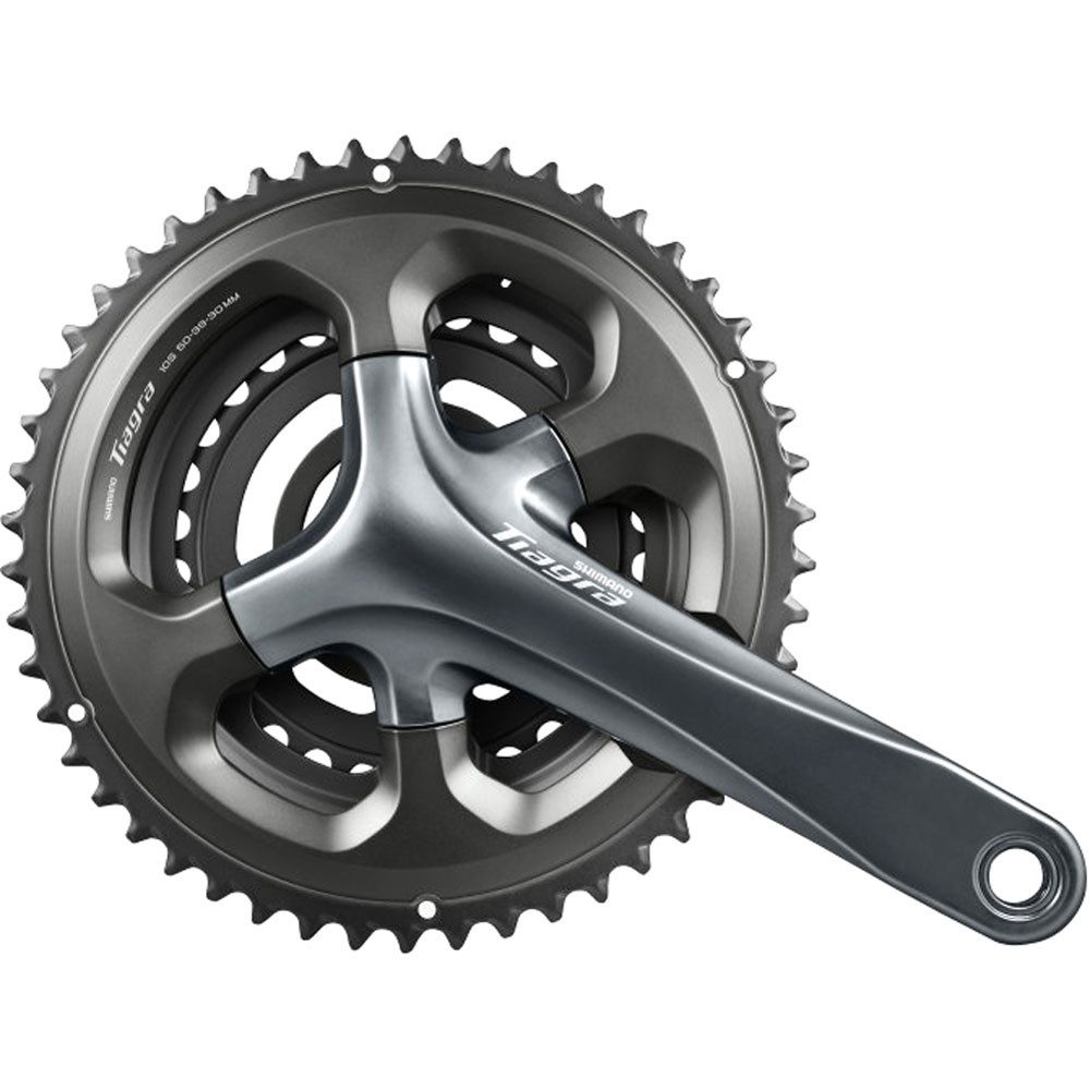 Fahrradkurbel SHIMANO Kurbelgarnitur TIAGRA FC-4703 165mm 50-39-30Z. 3x10f. grau Fah
