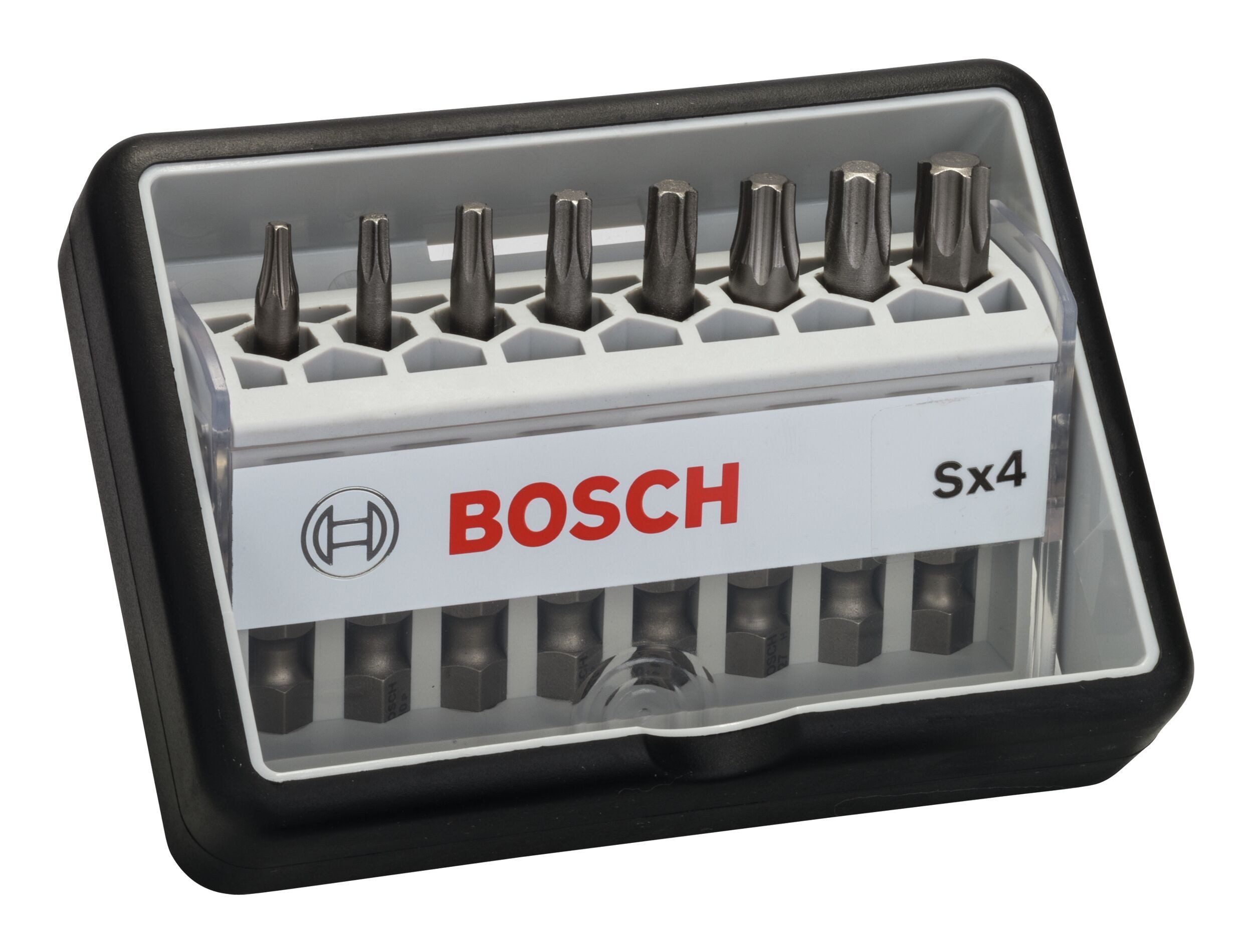 BOSCH Bit-Set, 8 Teile, Robust Line Sx Schrauberbit Extra-Hart - TORX x 49 mm, 8-teilig