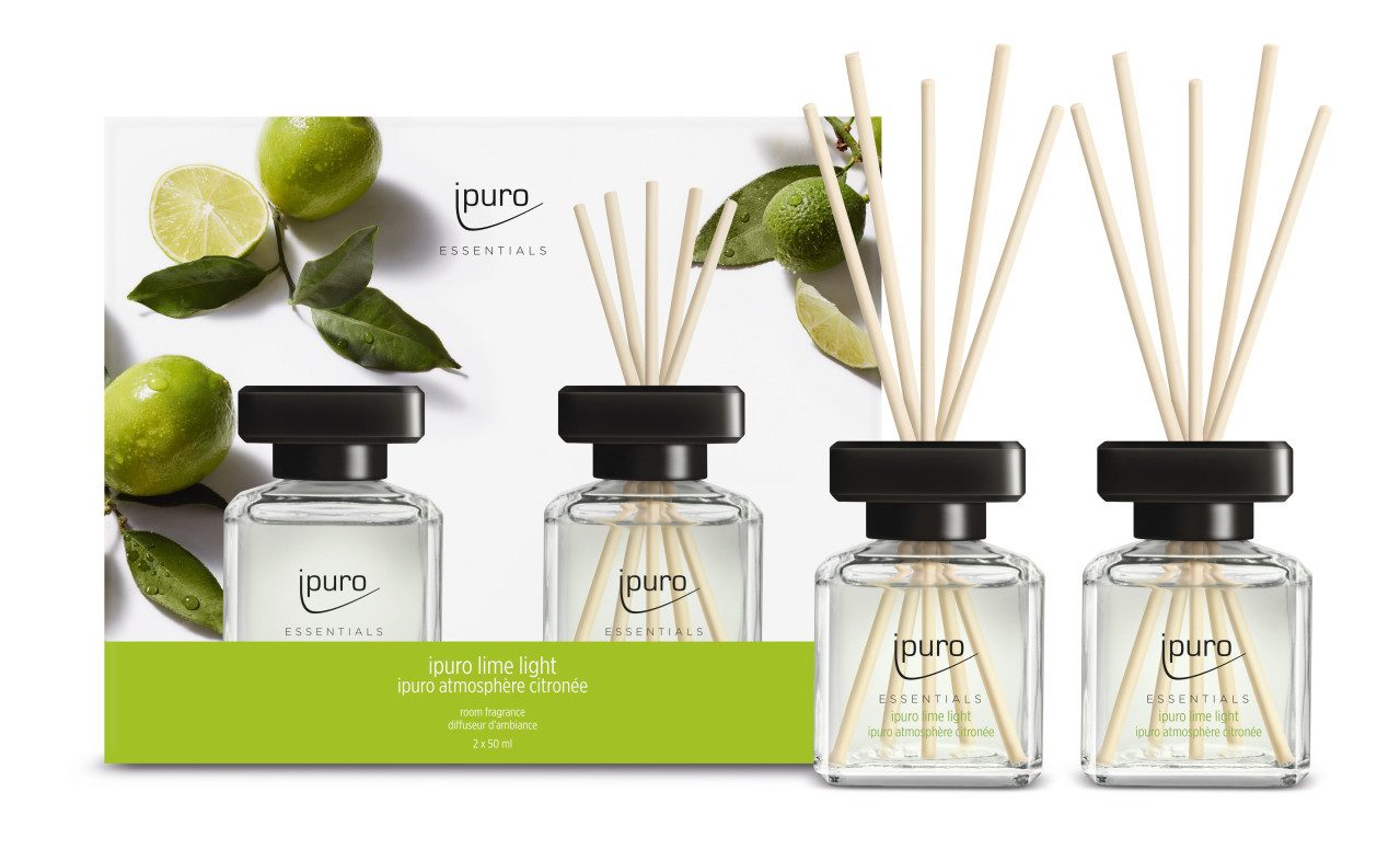 IPURO Raumduft ipuro Raumduft Essentials lime light 2 x 50 ml