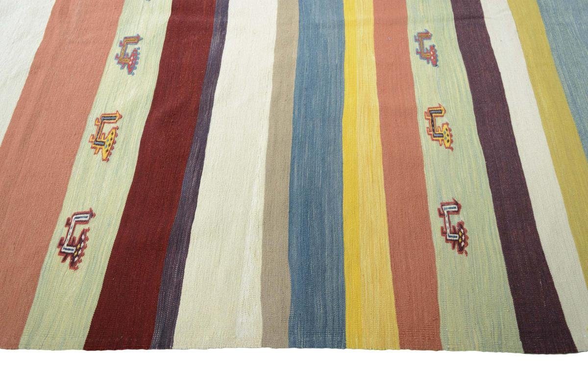 mm Kelim Kandou Trading, Design Orientteppich, Fars 191x265 3 Handgewebter Nain Orientteppich rechteckig, Höhe: