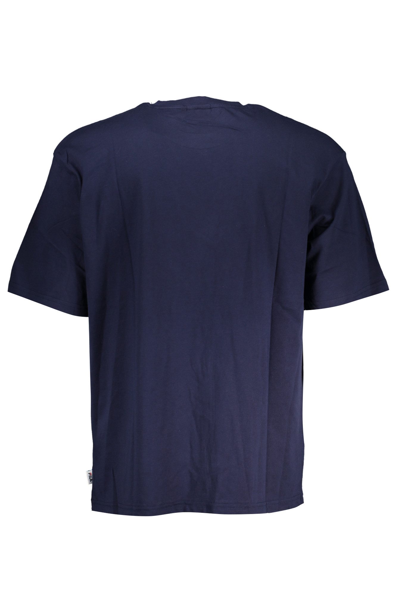 Fila T-Shirt Herren Kurzarm T-Shirt Blau mit Druck und Rundhals