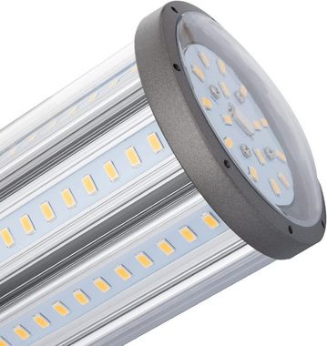 Antaris LED Außen-Stehlampe LED Maiskolben E27 Maiskolben Birne 20/36W Straßenleuchte, LED fest integriert, 4000K, Neutralweiß, Hocheffizient