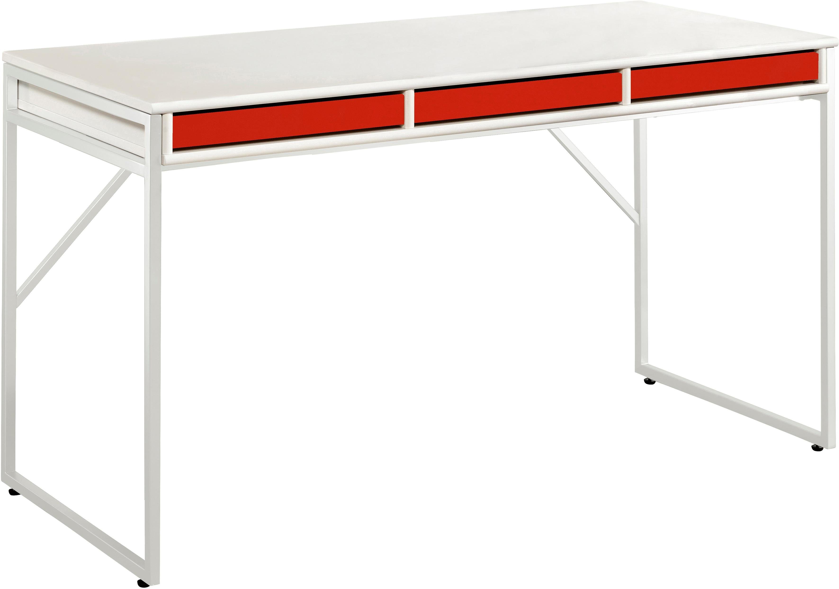 Hammel Furniture Schreibtisch Mistral Bürotisch, Arbeitstisch, Tisch, Computertisch, mit Gestell, B: 137,4 cm, Designmöbel