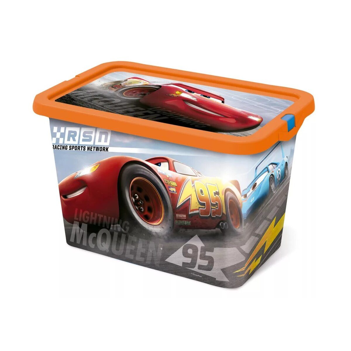 Disney Aufbewahrungsbox Disney Cars Future Race Plastik-Aufbewahrungsbox 7 L
