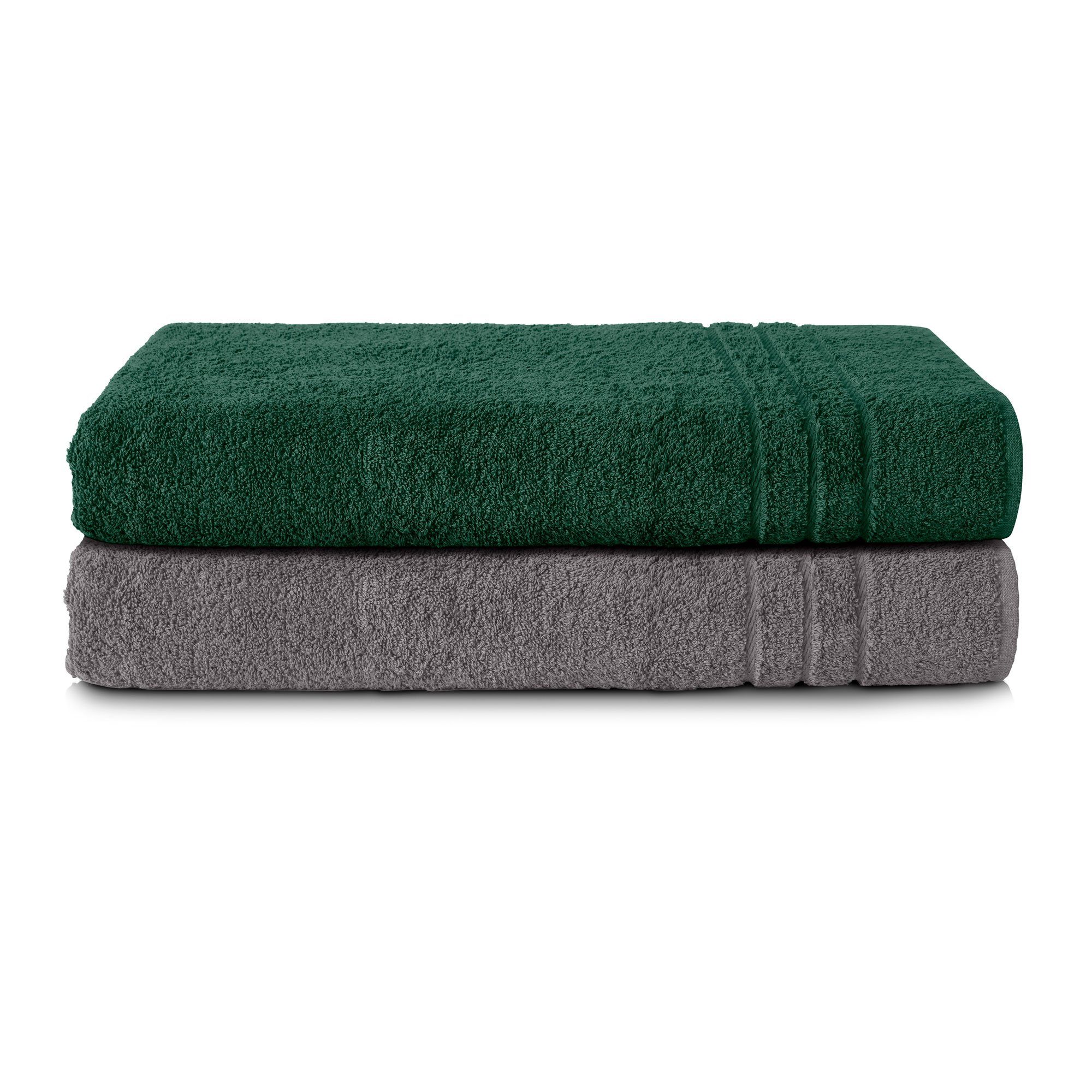 Komfortec Saunatuch 80x200 cm Saunatücher Set günstig online kaufen