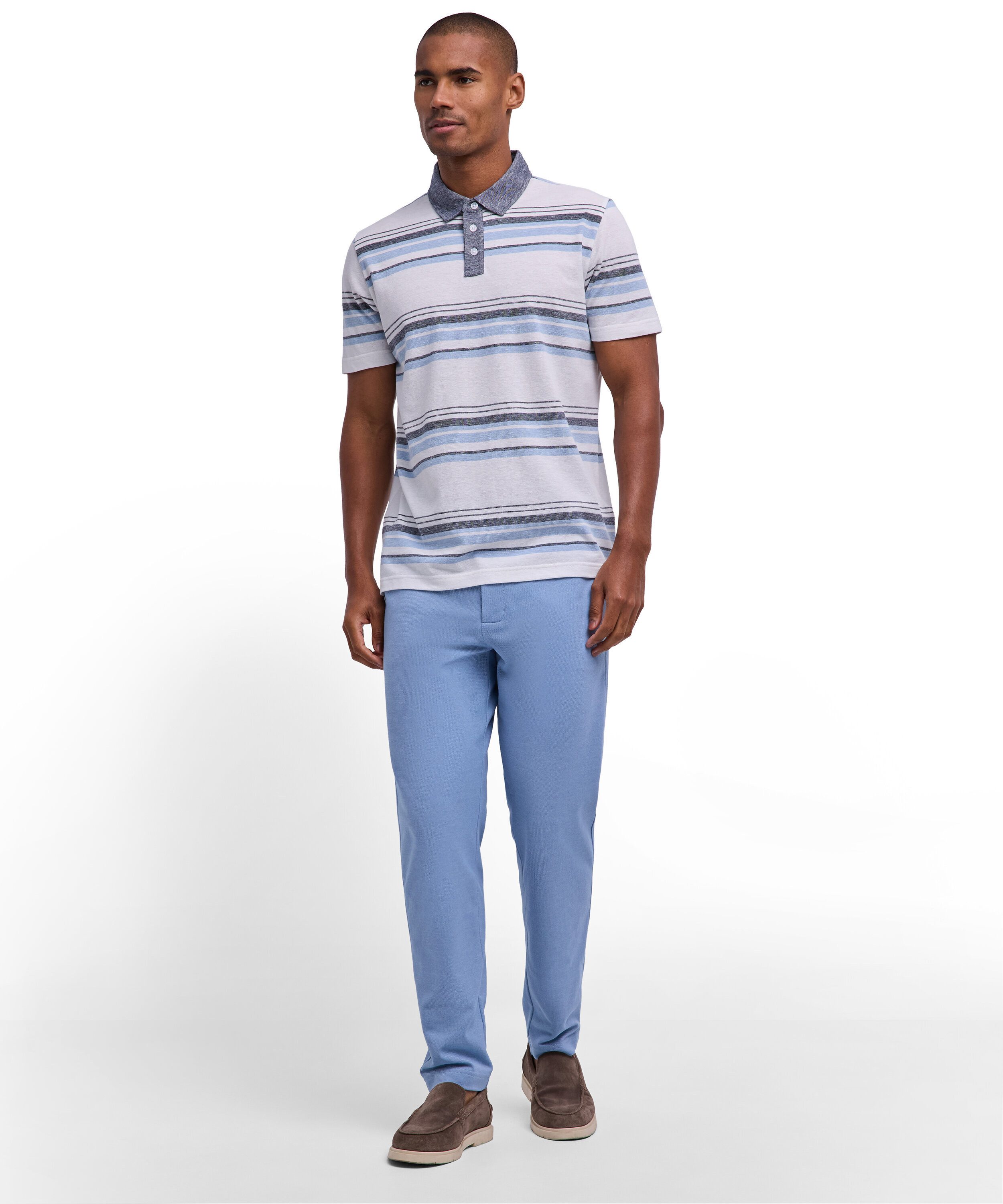 FALKE Poloshirt Cotton Linen Polo Shirt (1-tlg., 1)