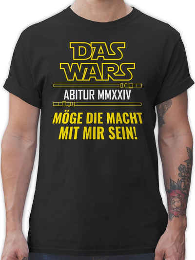 Shirtracer T-Shirt Das Wars Abi 2024 Abitur & Abschluss 2024 Geschenk