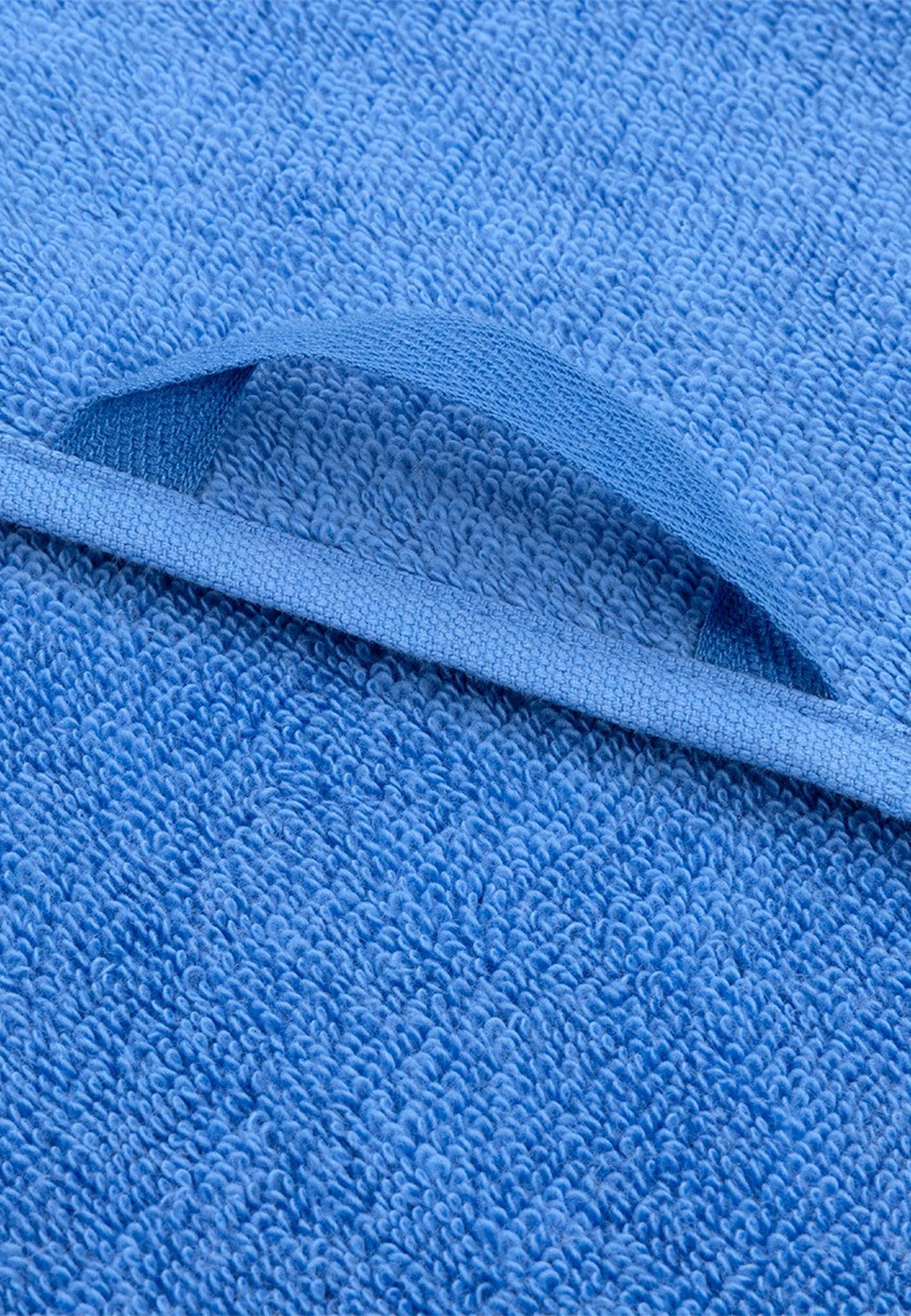 Lacoste Duschtuch LLECROCO, Frottier (1-St), mit Label-Applikationen