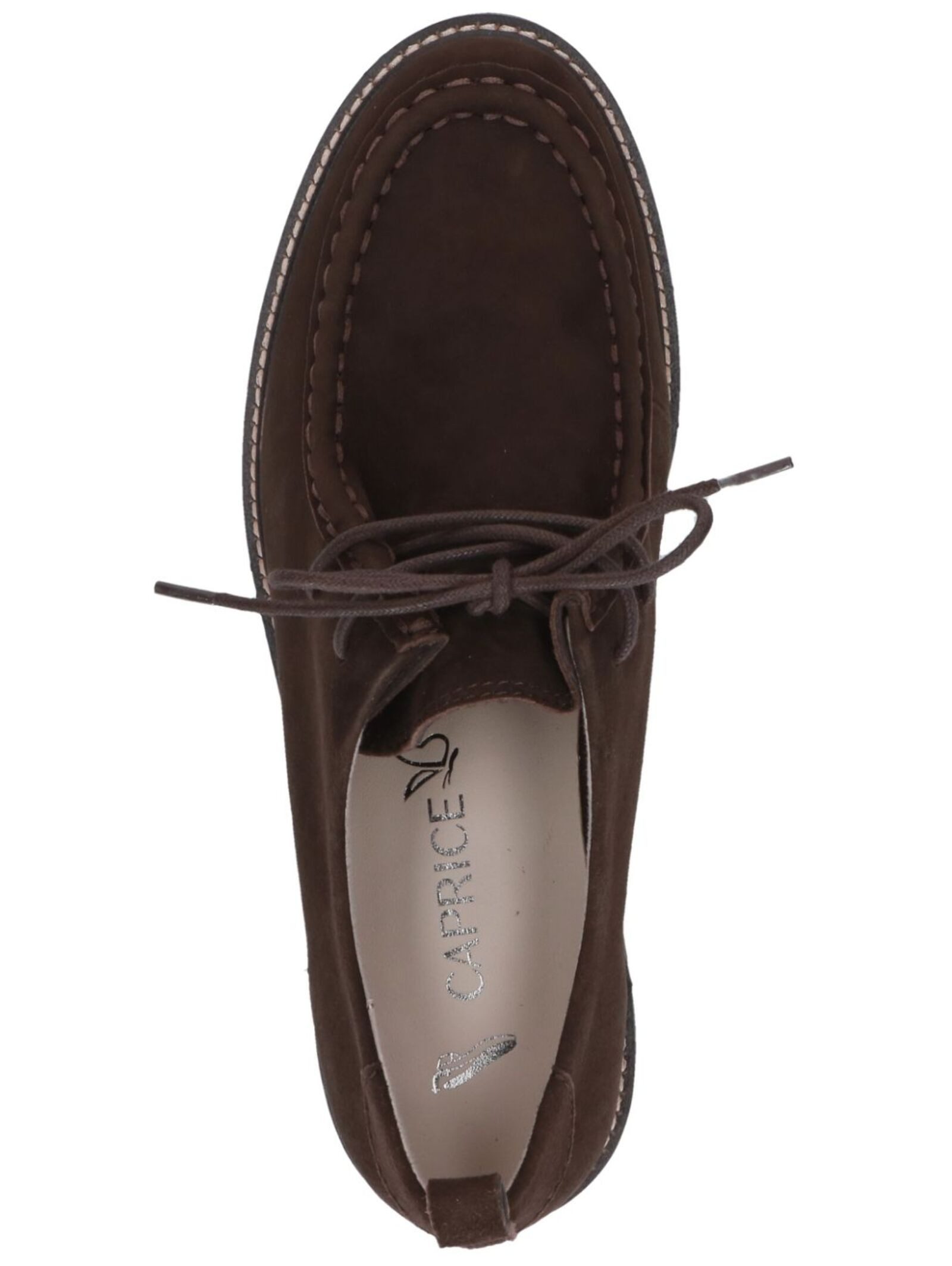 Caprice Halbschuhe Veloursleder . Schnürschuh