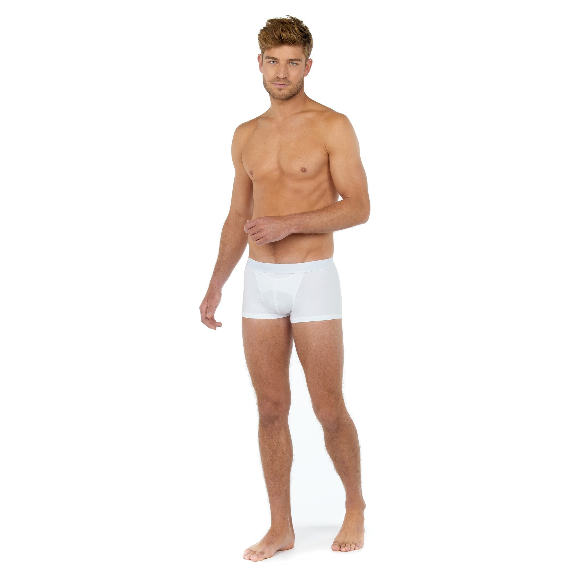 Hom Boxershorts HO1 bequem, weich, eng, elastisch, basic, breiter Bund, Baumwollmix